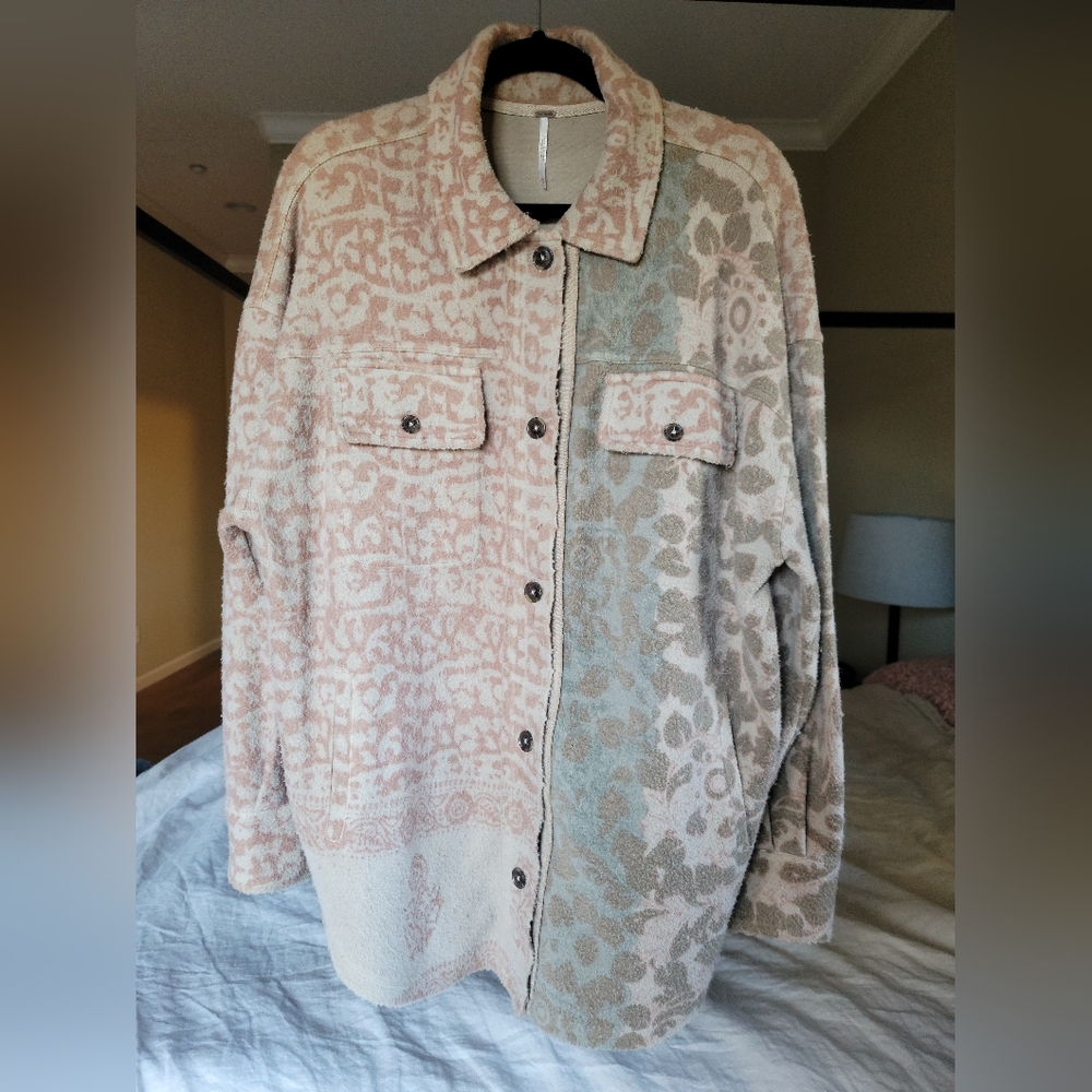 Free People Printed Ruby Jacket